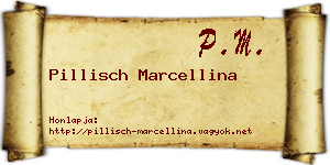 Pillisch Marcellina névjegykártya